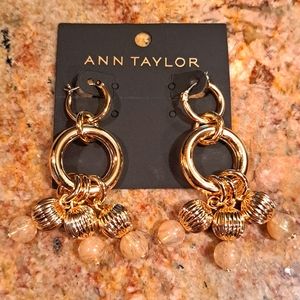 Ann Taylor NEW gold earrings